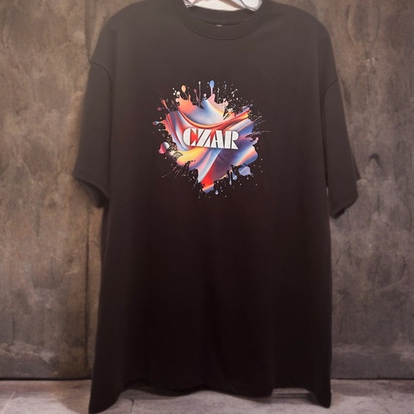 NEW Unisex Black Graphic T Shirt Size 2XL - Picture 4 of 6